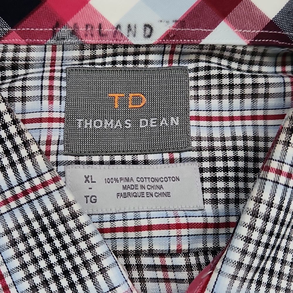 Thomas Dean check button up - Picture 5 of 9